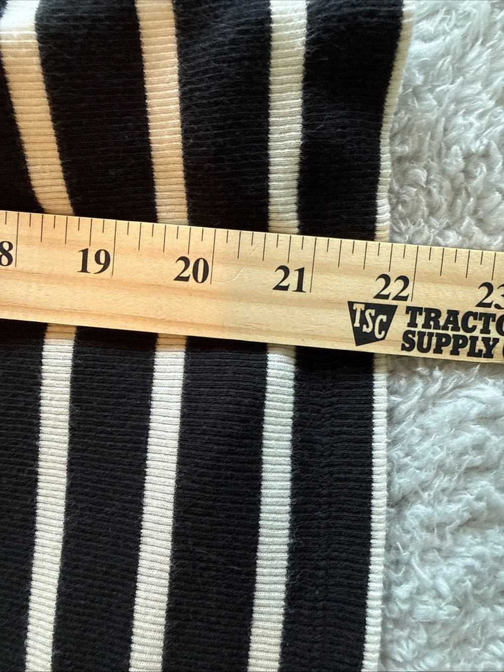 J.Crew | White And Black Striped Ribbed Tank Top Cotton Blend Soft Cotton Blend - Picture 6 of 8